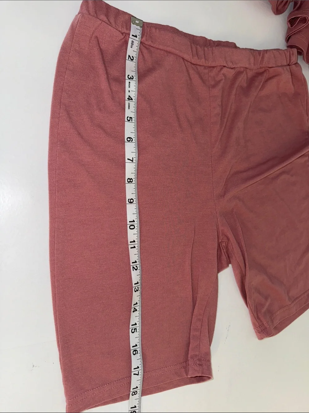 Emery Rose Matching Tee & Shorts Set in Mauve